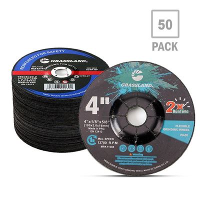 100x3x16mm 4 بوصة T42 أقراص قطع مركز منخفض