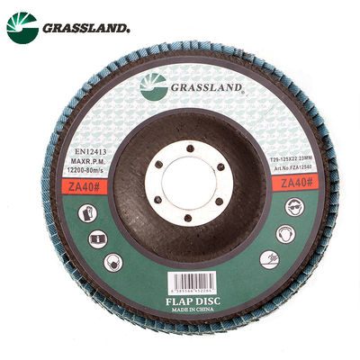 115mm 60 Grit Zirconium Angle Grinder Sanding Flap Disc