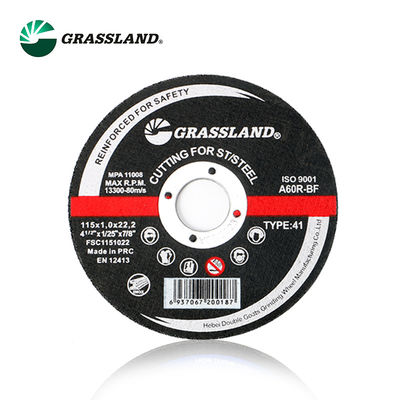 115X1X22.2، تصميم أنحف GRASSLAND قرص قطع 115 مم لقطع أسرع وأنظف على الفولاذ والفولاذ المقاوم للصدأ INOX
