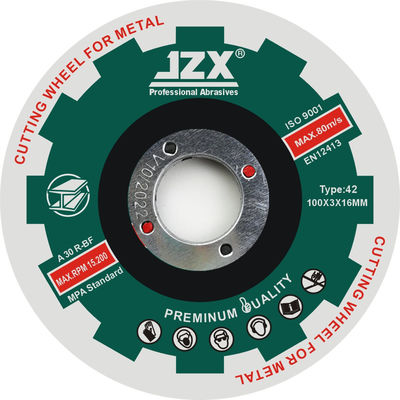 4 "T42 100x3x16mm أقراص قطع الفولاذ المقاوم للصدأ