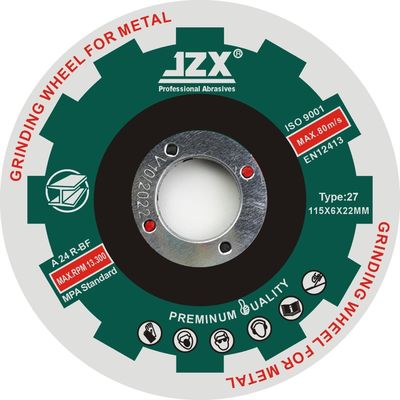 T27-4-1 / 2 "X1 / 4X7 / 8 اكسيد الالمونيوم عجلة جلخ جلخ
